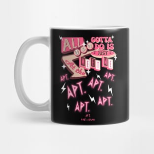 apt rose and bruno retro style Mug